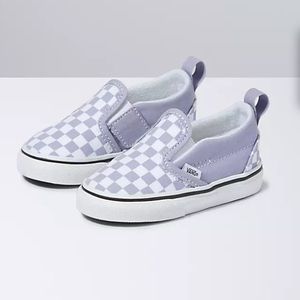 Vans TODDLER CHECKERBOARD SLIP-ON V SHOE - Size 4.5 NWT